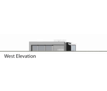 9719_Montecito Residence_West Elevation